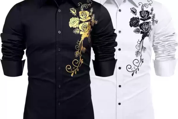 thesparkshop.in:product/flower-style-casual-men-shirt-long-sleeve-and-slim-fit-mens-clothes